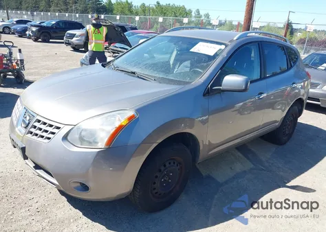 2010 Nissan Rogue Sl из США, поврежденный, VIN JN8AS5MV9AW134851